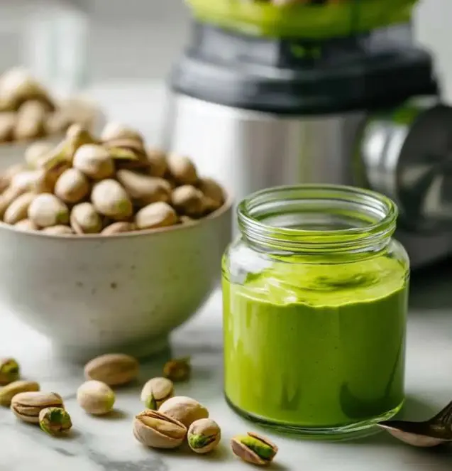 Cartel de Taller de cocina con pistachos