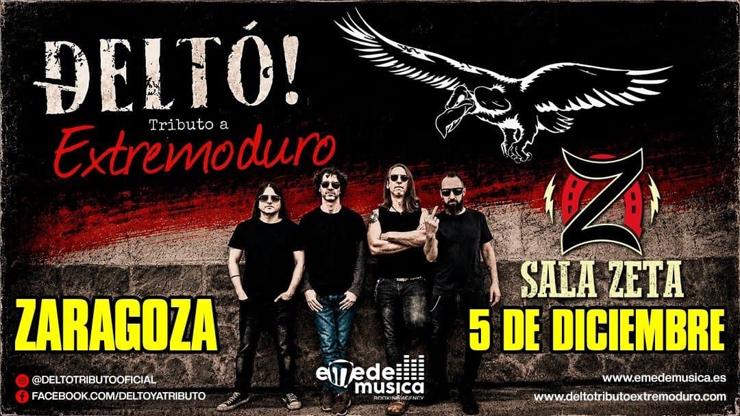 Cartel de Deltó! Tributo a Extremoduro