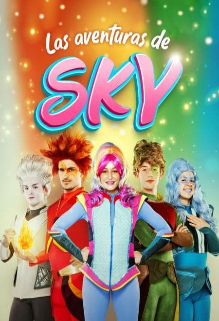 Cartel de «Las aventuras de Sky», musical infantil en Monzón