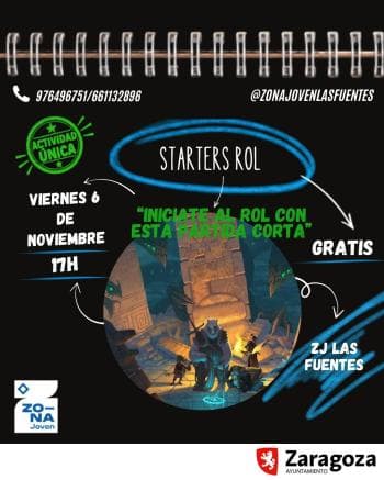 Cartel de Starters Rol
