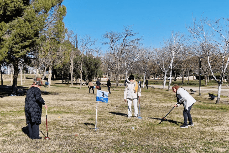 Cartel de Ground Golf