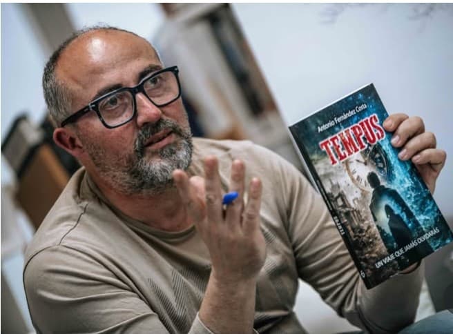 Cartel de Presentación de la novela «Tempus», de Antonio Fernández Costa