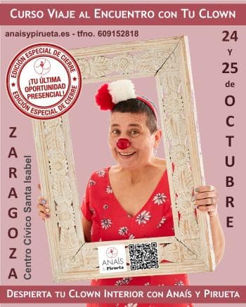 Cartel de Curso Viaje al encuentro con tu clown