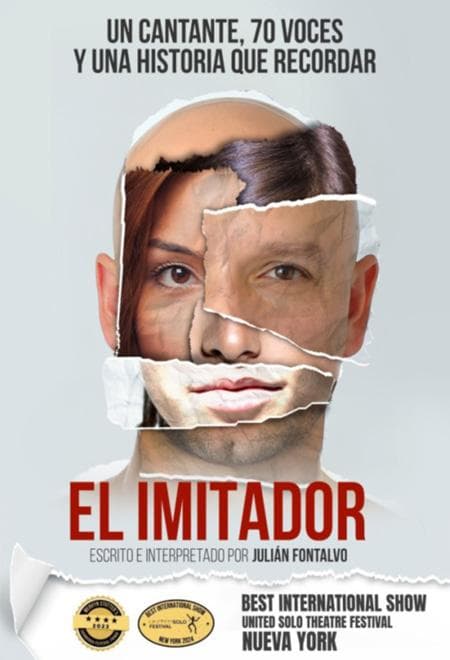Cartel de «El Imitador», de Julián Montalvo, en Tauste