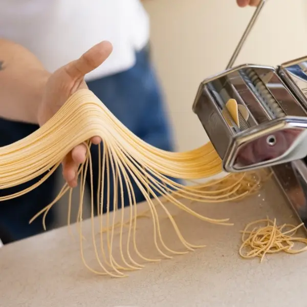 Cartel de Taller de pasta carbonara