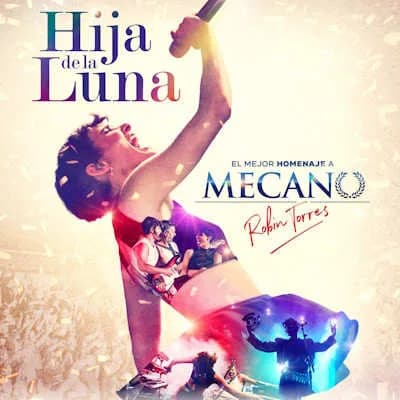Cartel de «Hija de la luna»: homenaje a Mecano