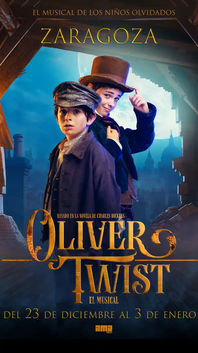 Cartel de Oliver Twist, el musical