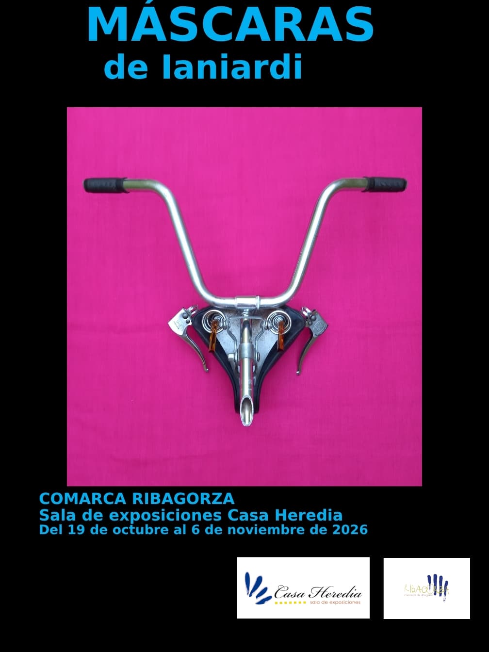 Cartel de Exposición «Máscaras de Ianiardi»