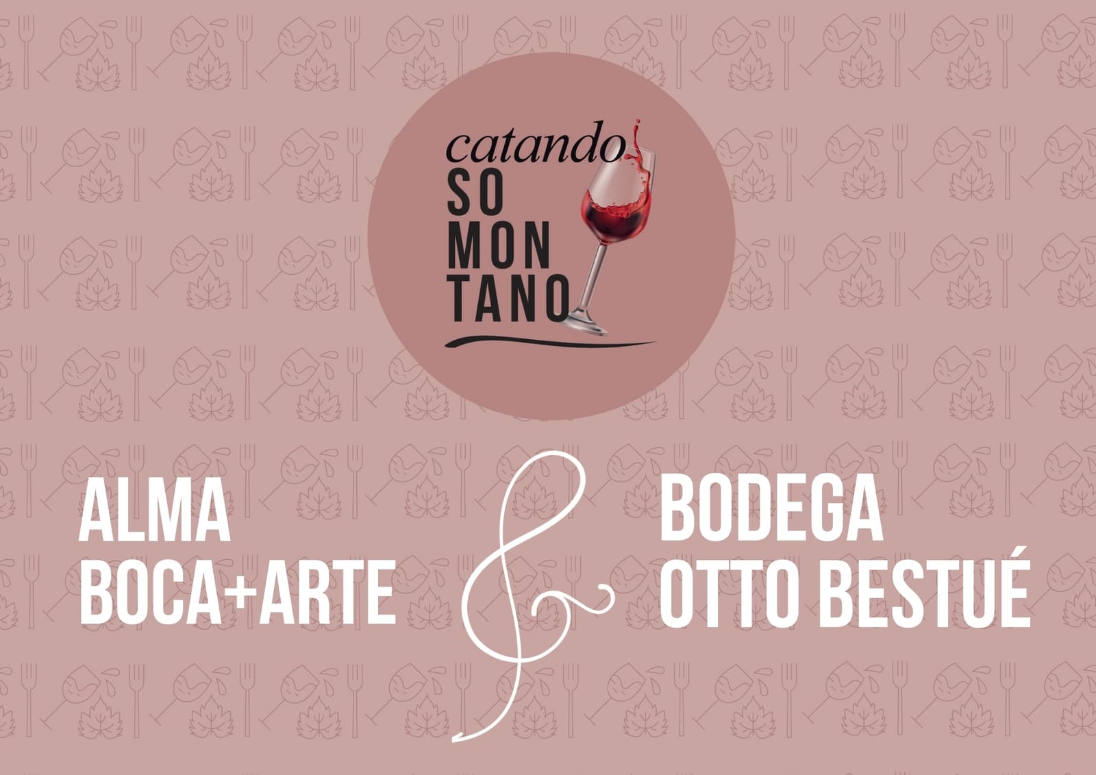 Cartel de Alma Boca+Arte y Otto Bestué: maridaje de miércoles