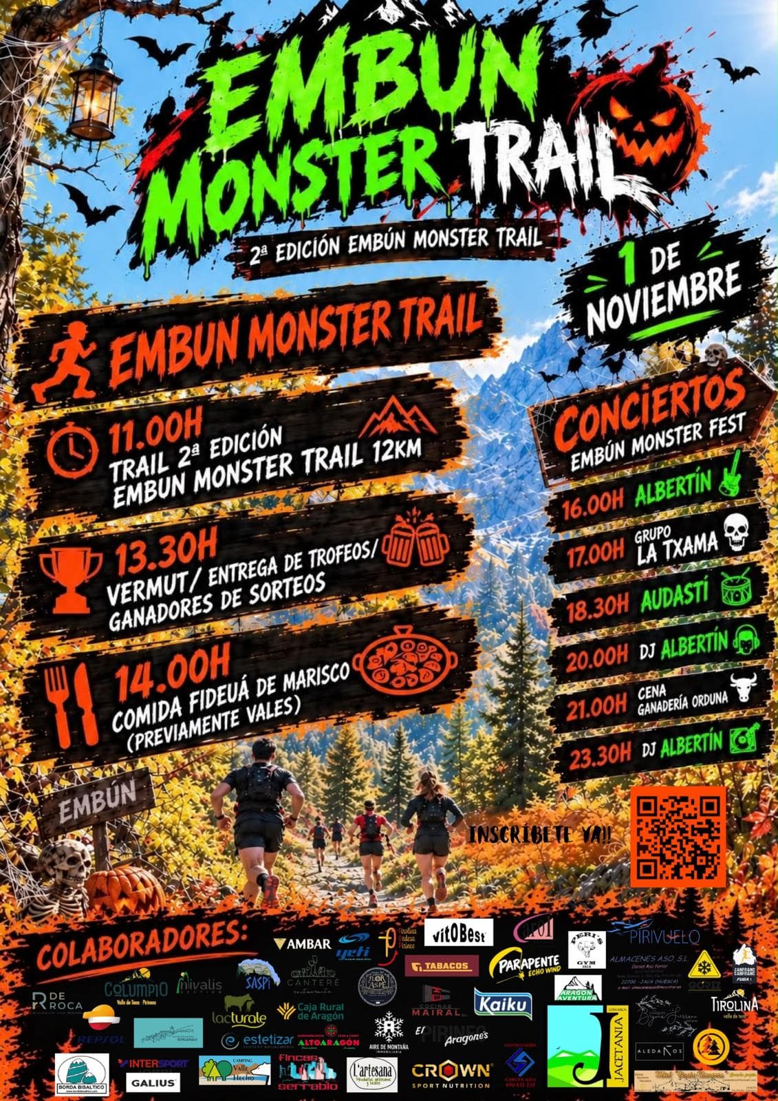 Cartel de II Embún Monster Trail