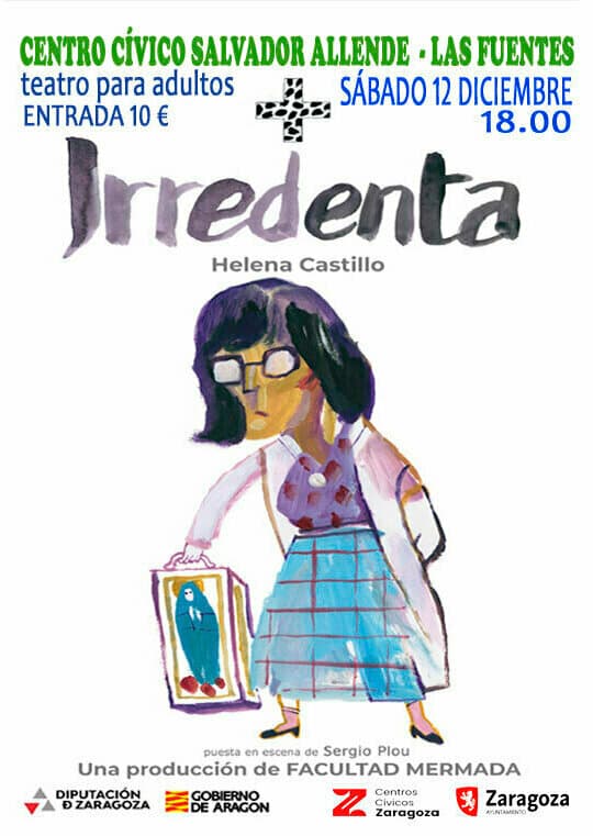 Cartel de «Irredenta», de Facultad Mermada (Las Fuentes)