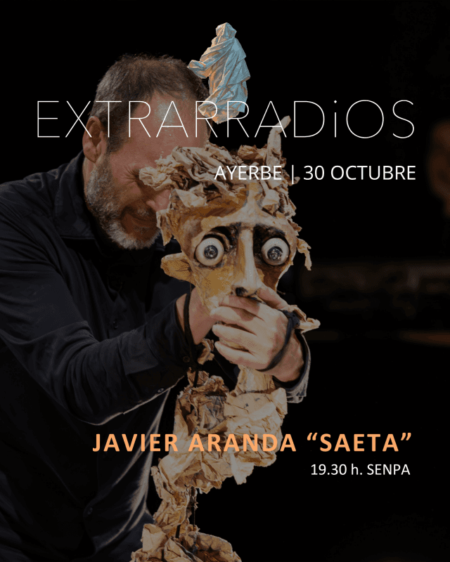 Cartel de Javier Aranda: «Saeta»