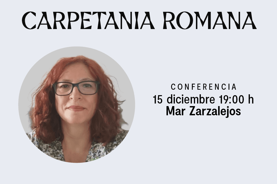 Cartel de Comensalidad en el Mundo Romano con Mar Zarzalejos