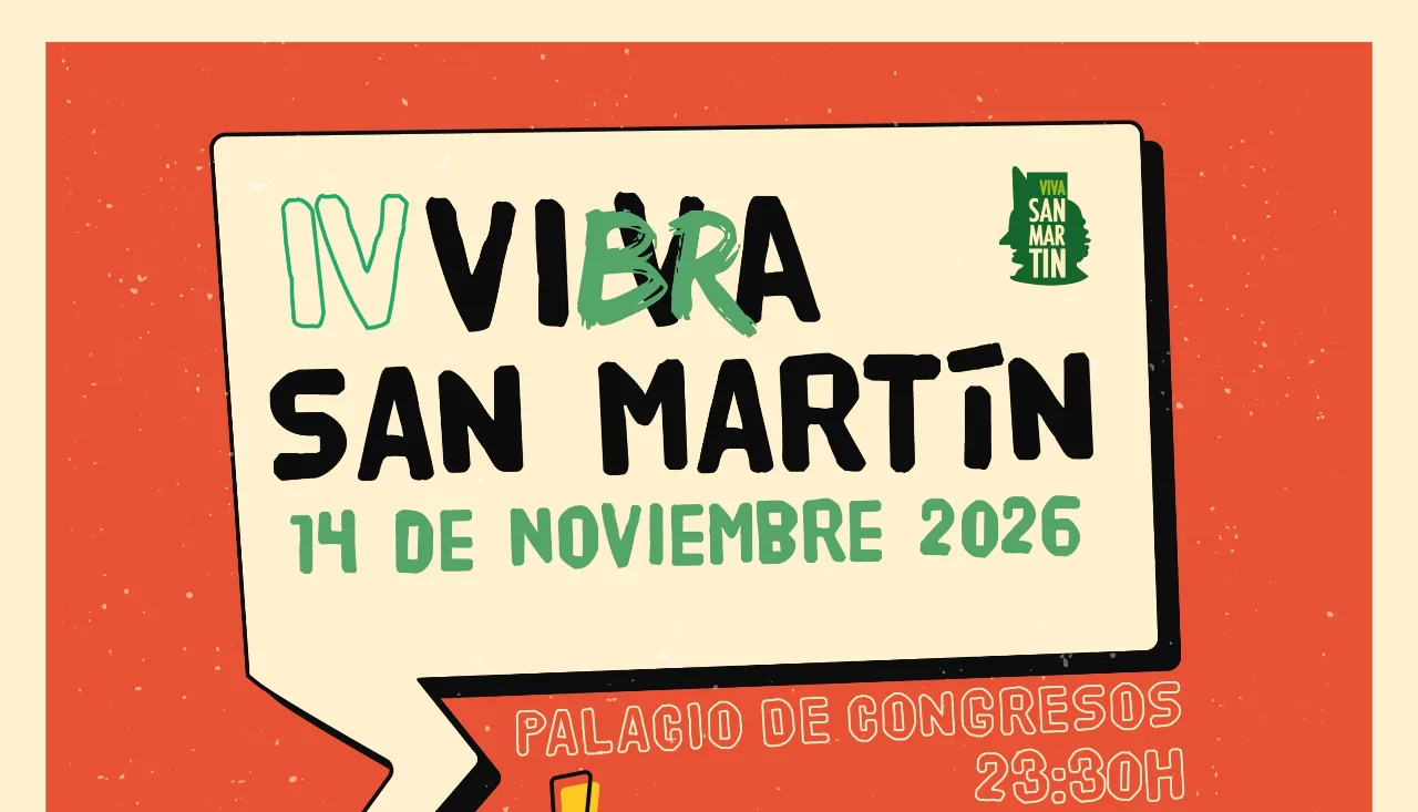 Cartel de IV Vibra San Martín: Radices y Mallazo