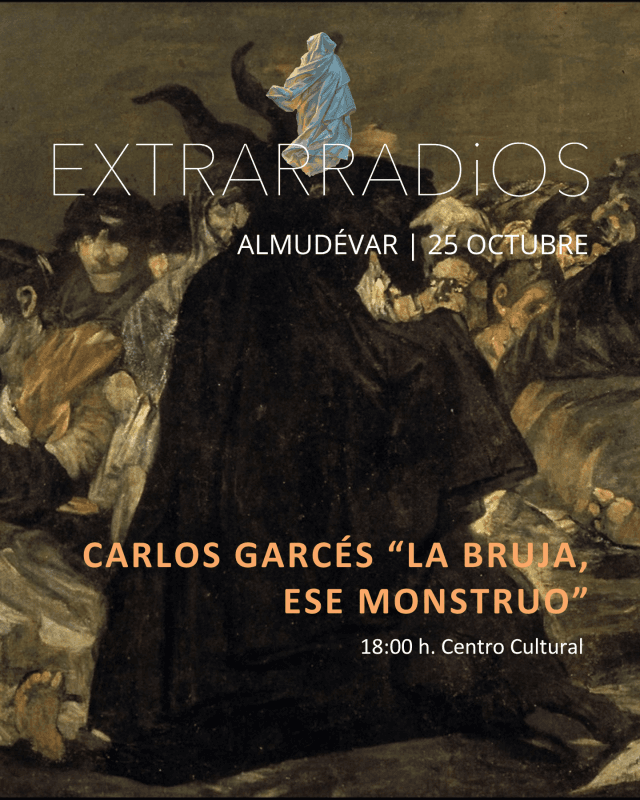 Cartel de Carlos Garcés: «La bruja, ese monstruo»