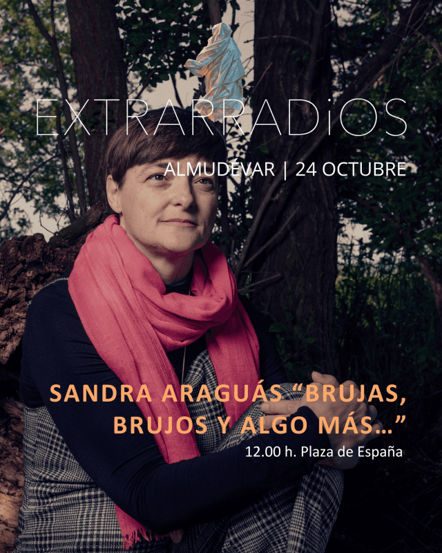 Cartel de Sandra Araguás: «Brujas, brujos y algo más…»