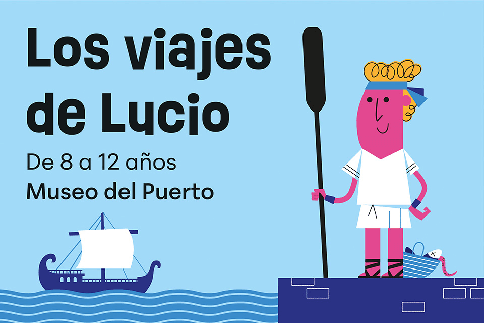 Cartel de Al museo en familia: Los viajes de Lucio