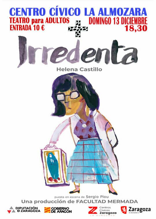 Cartel de «Irredenta», de Facultad Mermada (La Almozara)