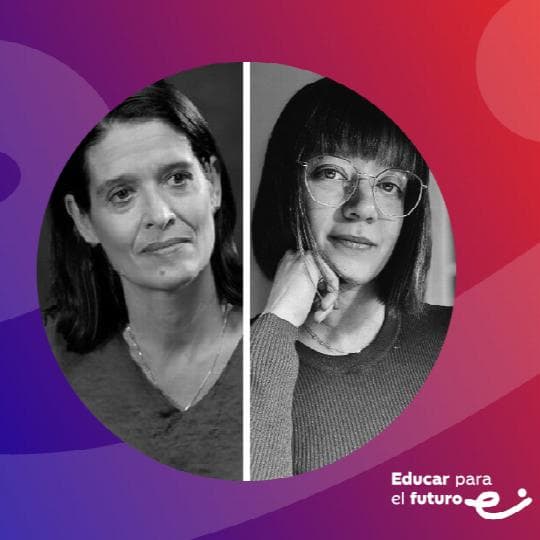 Cartel de La escuela del «Ser» y no del «Saber», con Mar Romera y Mar García Romera