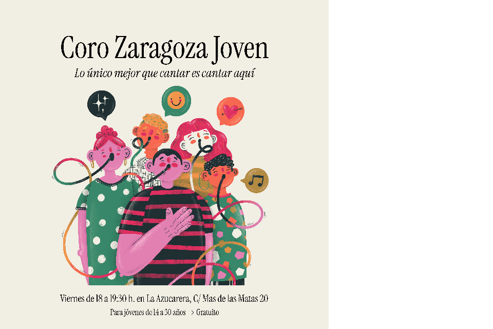 Cartel de Coro Zaragoza Joven