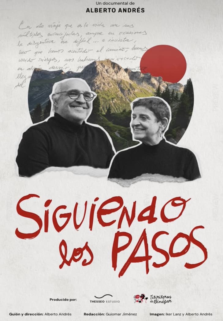 Cartel de Documental: ‘Siguiendo los pasos. Una historia de los Titiriteros de Binéfar’