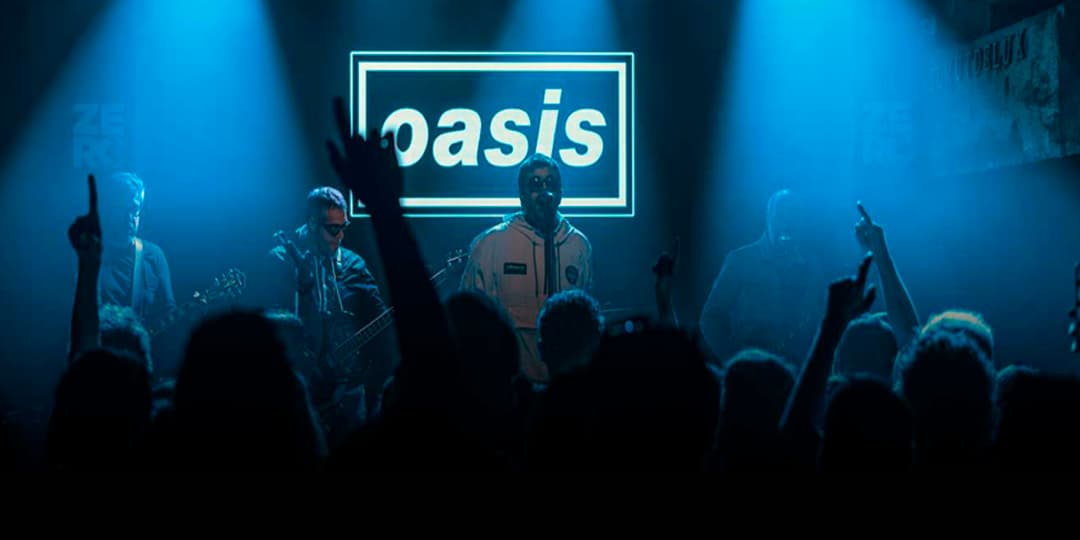 Cartel de Oasis Exist: tributo a Oasis