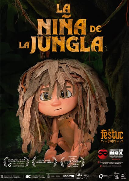 Cartel de Teatro familiar: ‘La niña de la jungla’