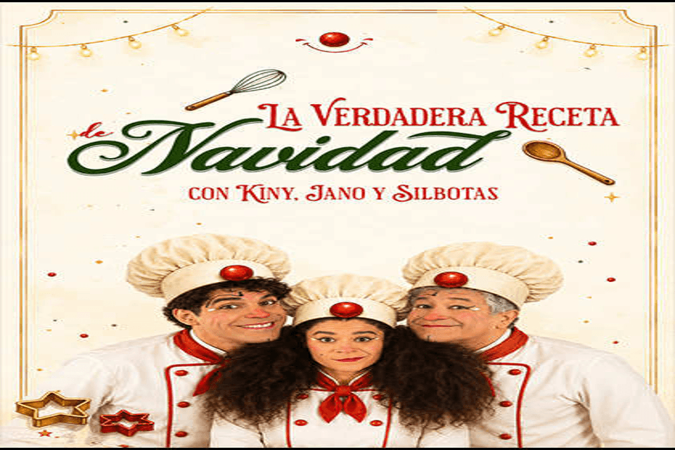 Cartel de La verdadera receta de Navidad