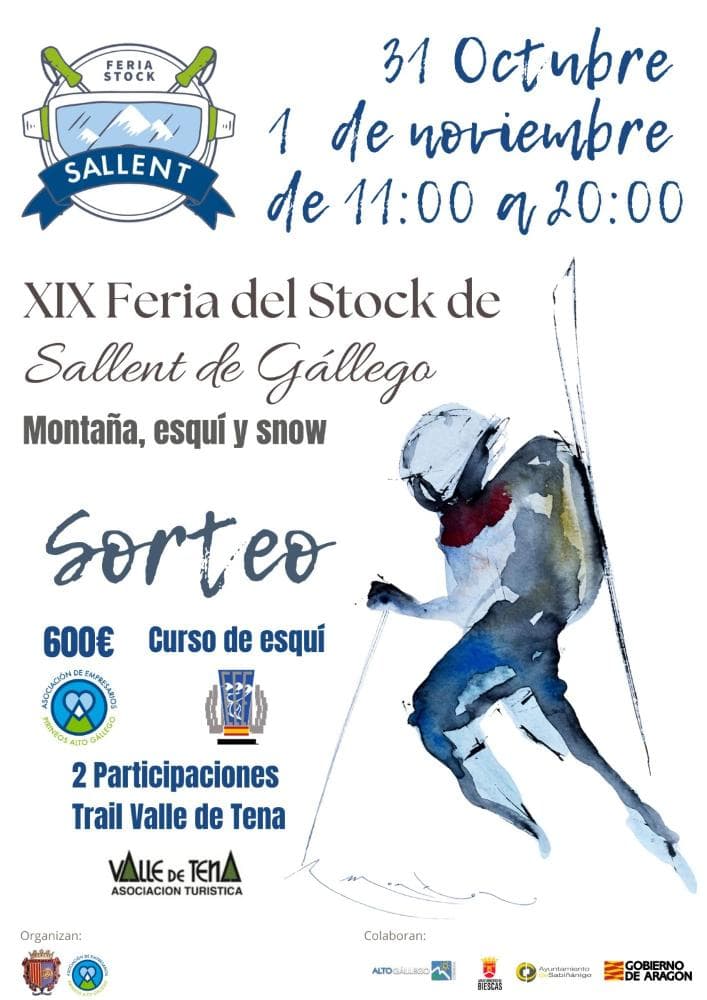 Cartel de XIX Feria del Stock de Sallent de Gállego