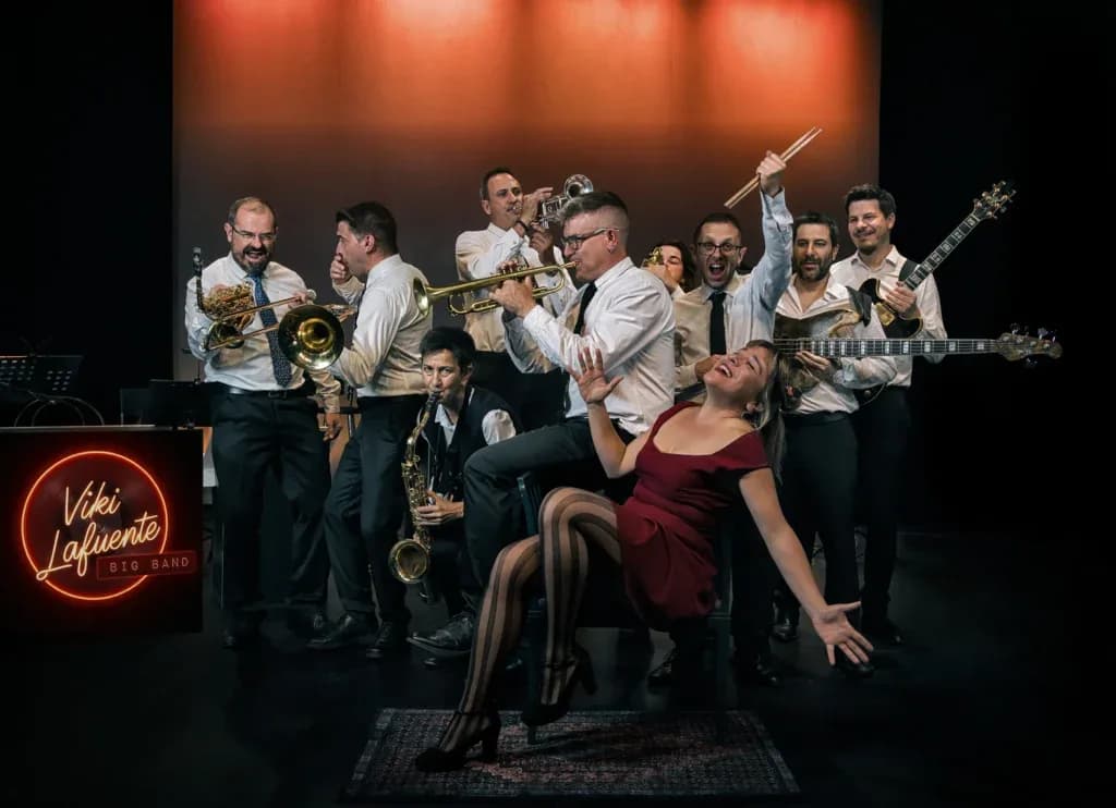 Cartel de Viki Lafuente Big Band: «Cotton Club»