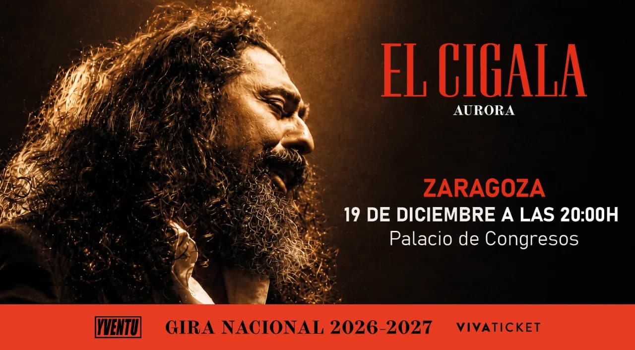 Cartel de Diego el Cigala: «Aurora»