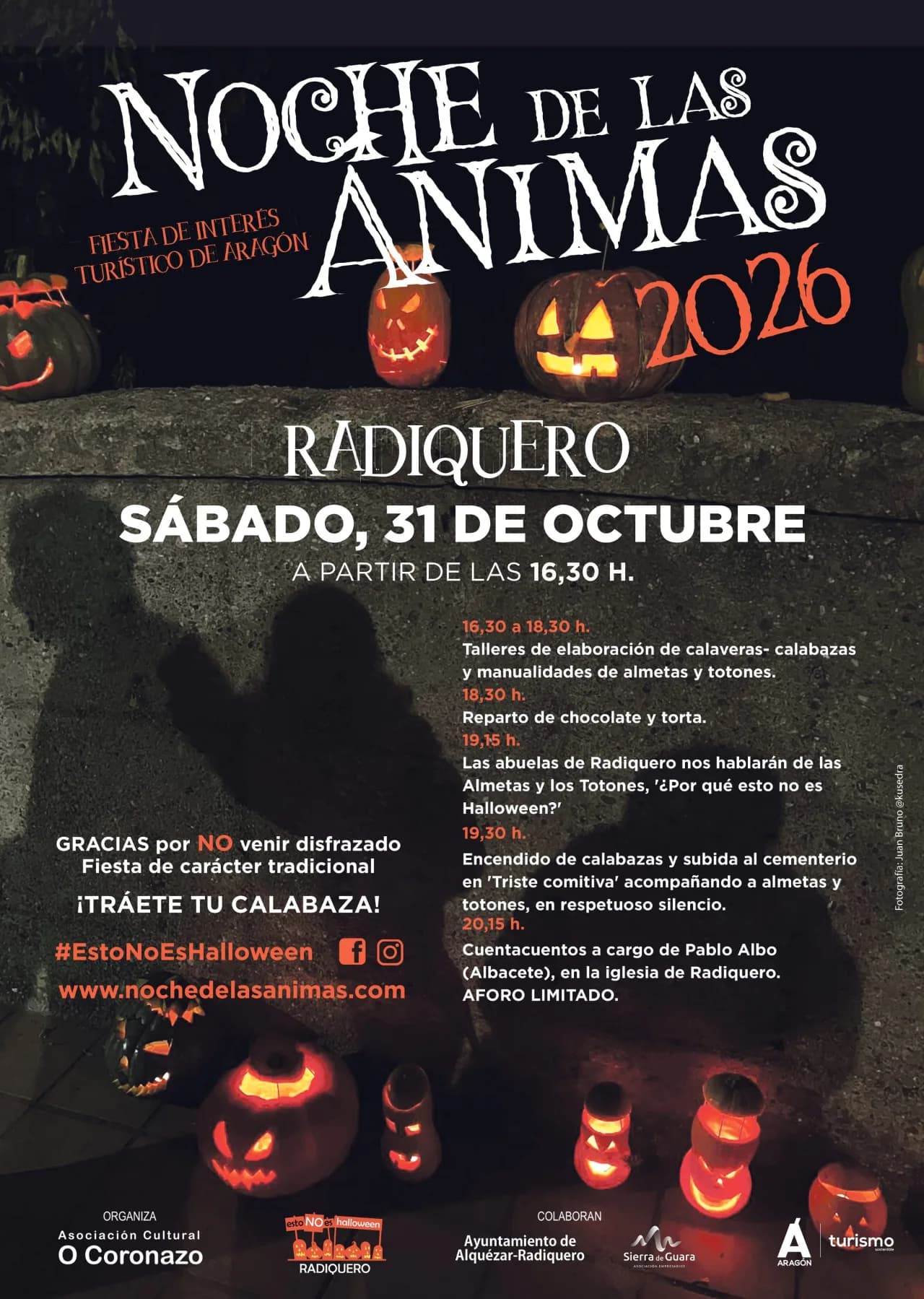 Cartel de Noche de las Ánimas de Radiquero