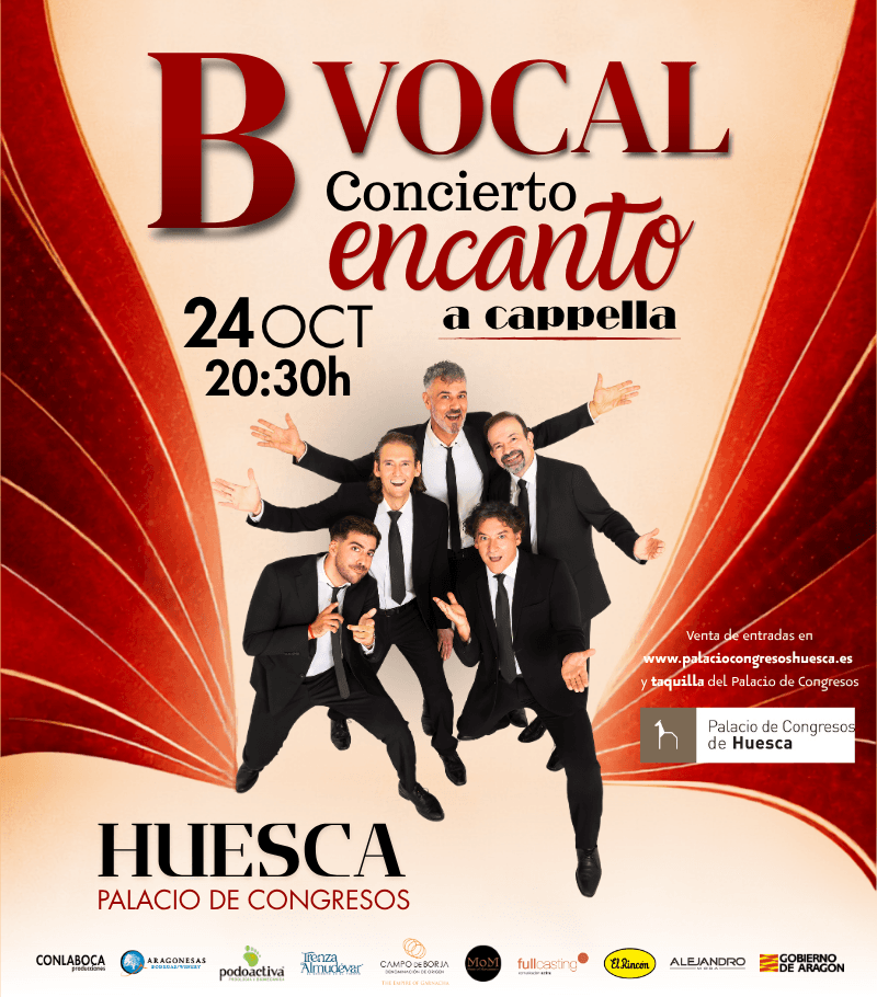Cartel de B Vocal: ‘Encanto A Cappella’