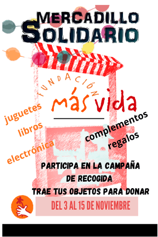 Cartel de Mercadillo Solidario