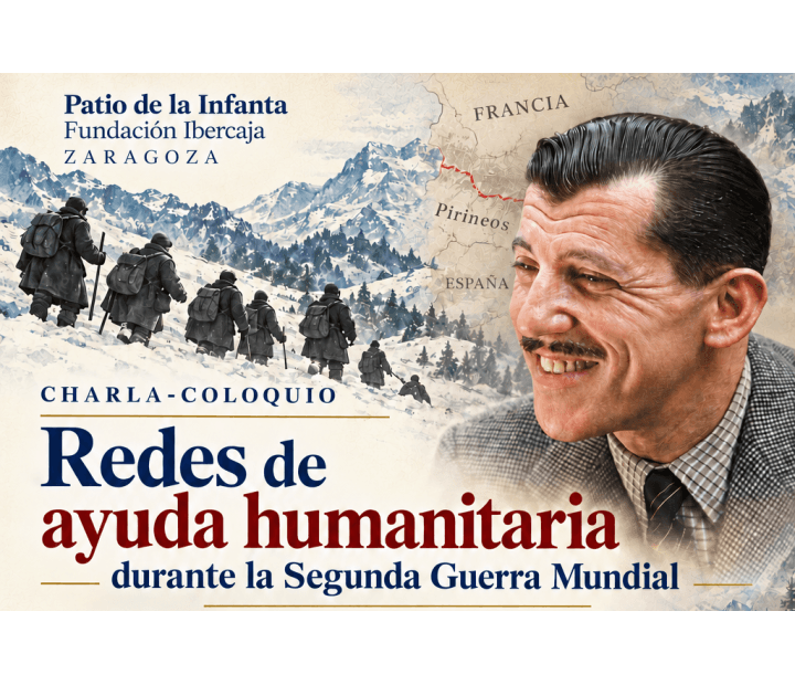Cartel de Redes de ayuda humanitaria durante la Segunda Guerra Mundial