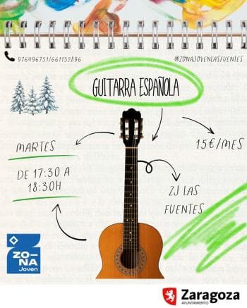 Cartel de Guitarra Española