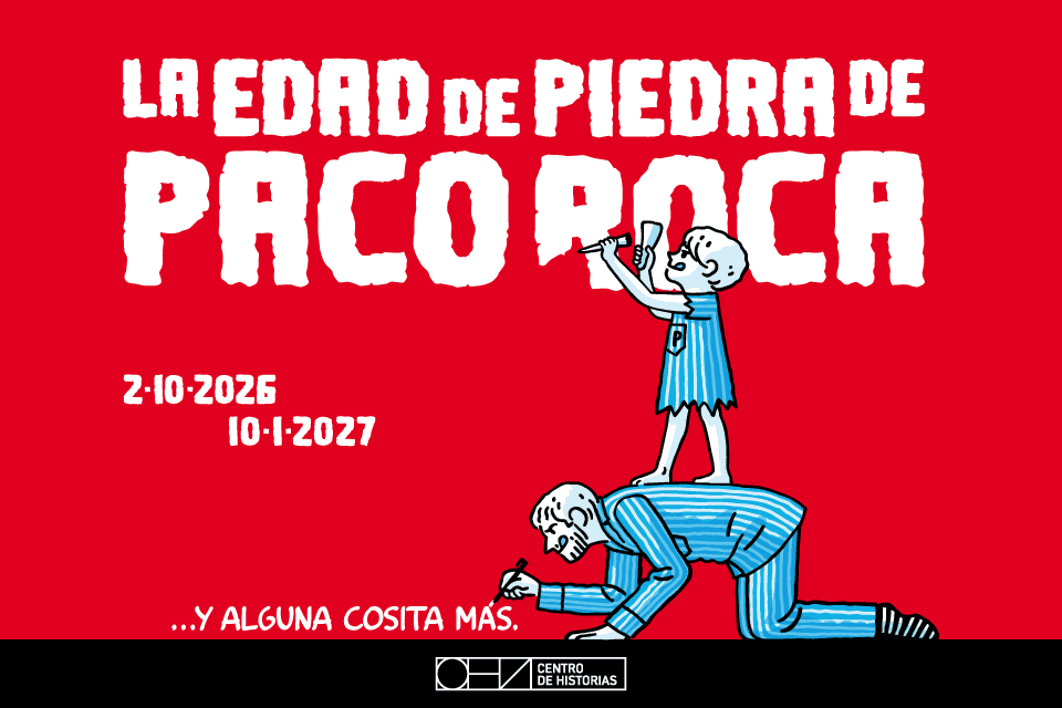 Cartel de La Edad de Piedra de Paco Roca...y Alguna Cosita Más