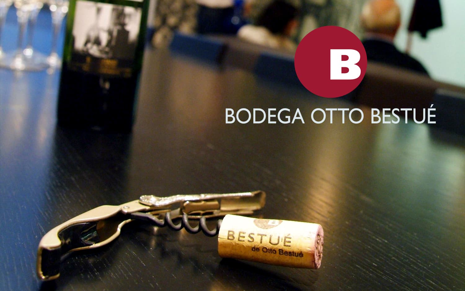 Cartel de Cata a ciegas en Bodega Otto Bestué