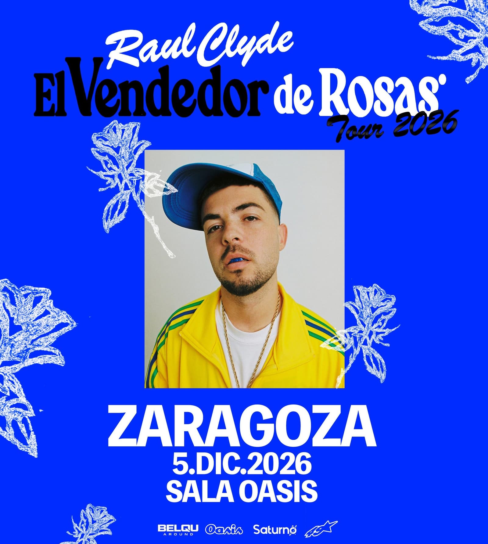 Cartel de Raul Clyde: El Vendedor de Rosas 2026