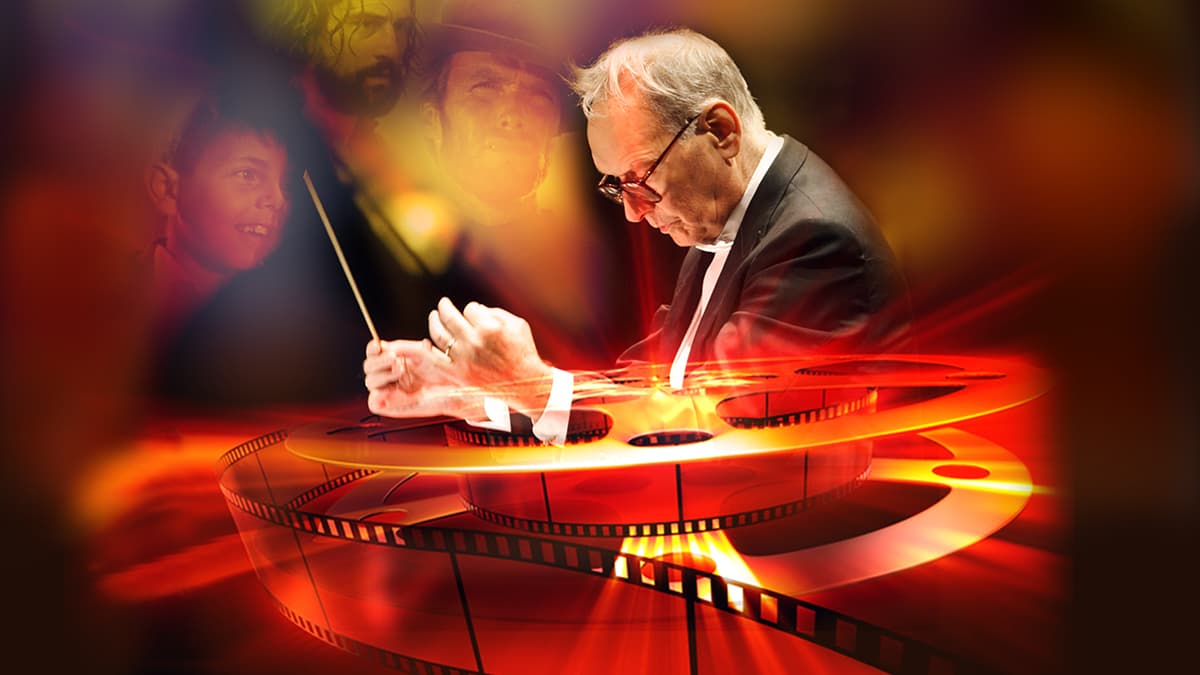 Cartel de Morricone y 100 años de cine