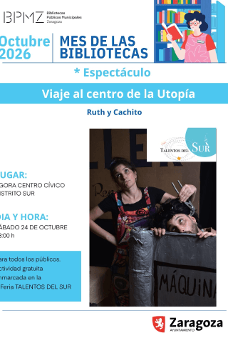 Cartel de Espectáculo "Viaje al centro de la Utopía"