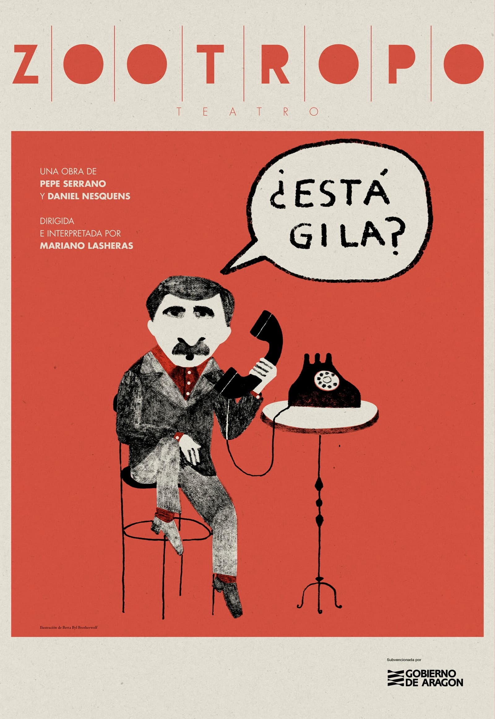 Cartel de ¿Está Gila?