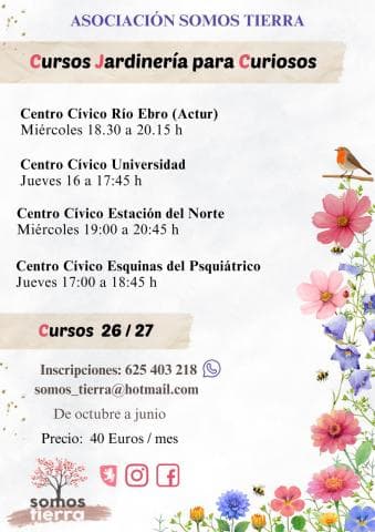 Cartel de Jardinería para Curiosos