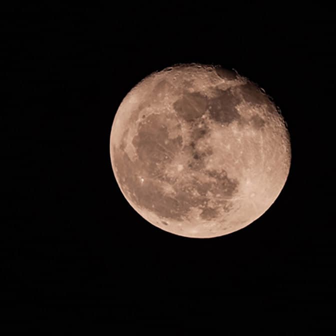 Cartel de Observación nocturna en Galáctica: Luna de noviembre