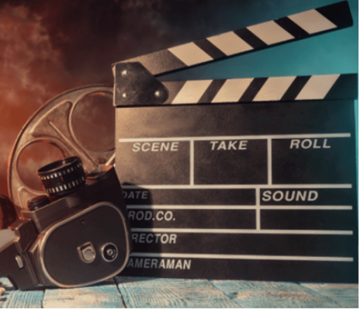 Cartel de Cine y sociedad, un matrimonio indisoluble