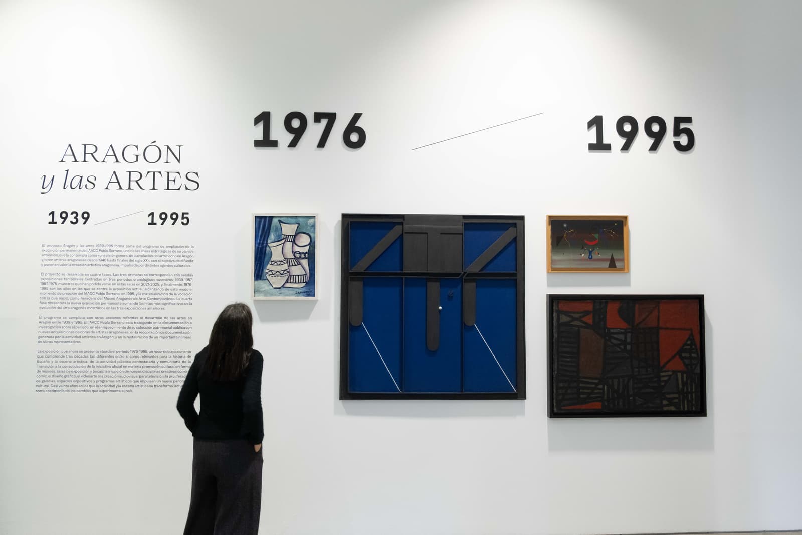 Cartel de Visita guiada por Aragón y las Artes, de 1976 a 1995