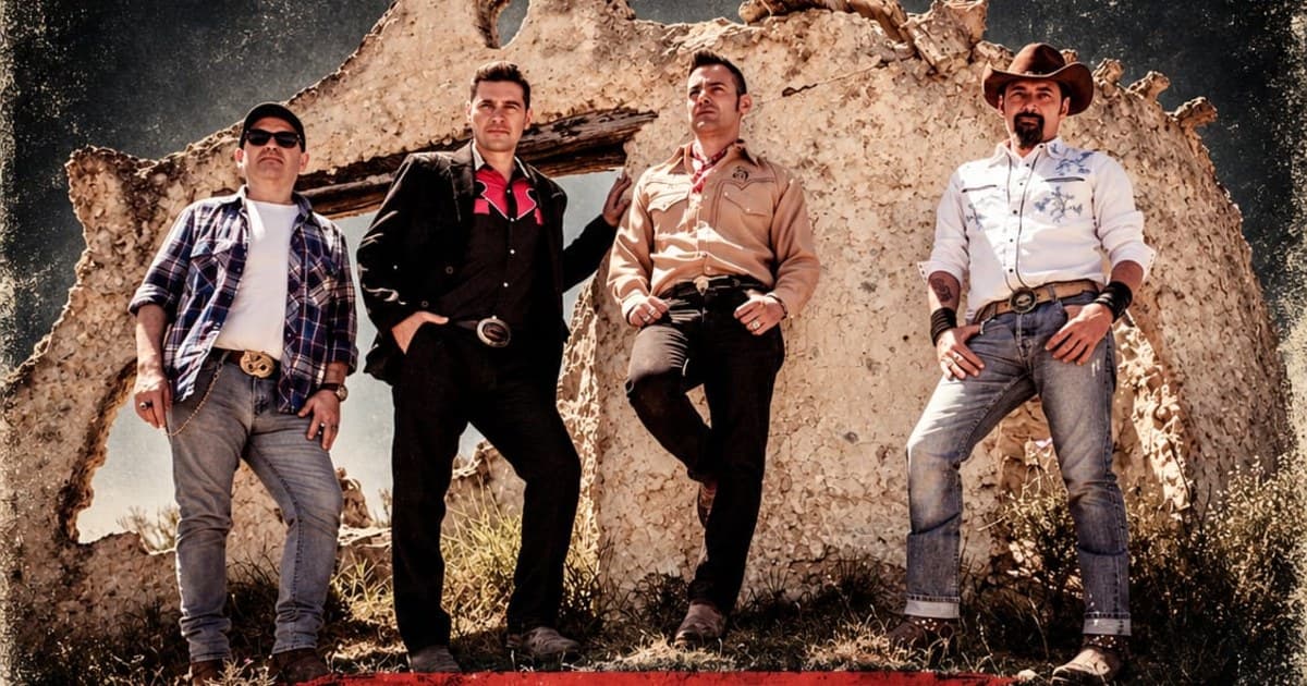 Cartel de Correcaminos Rock and Roll Band