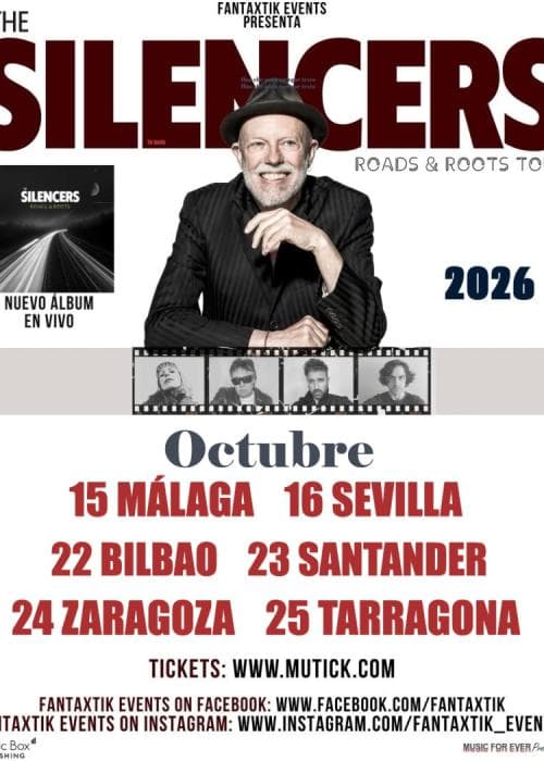Cartel de The Silencers