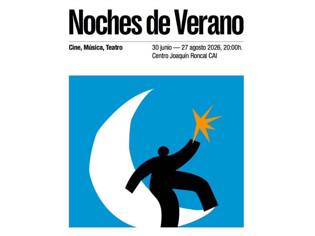 Cartel de Noches de verano CAI: 'Mea culpa', Minerva Arbués