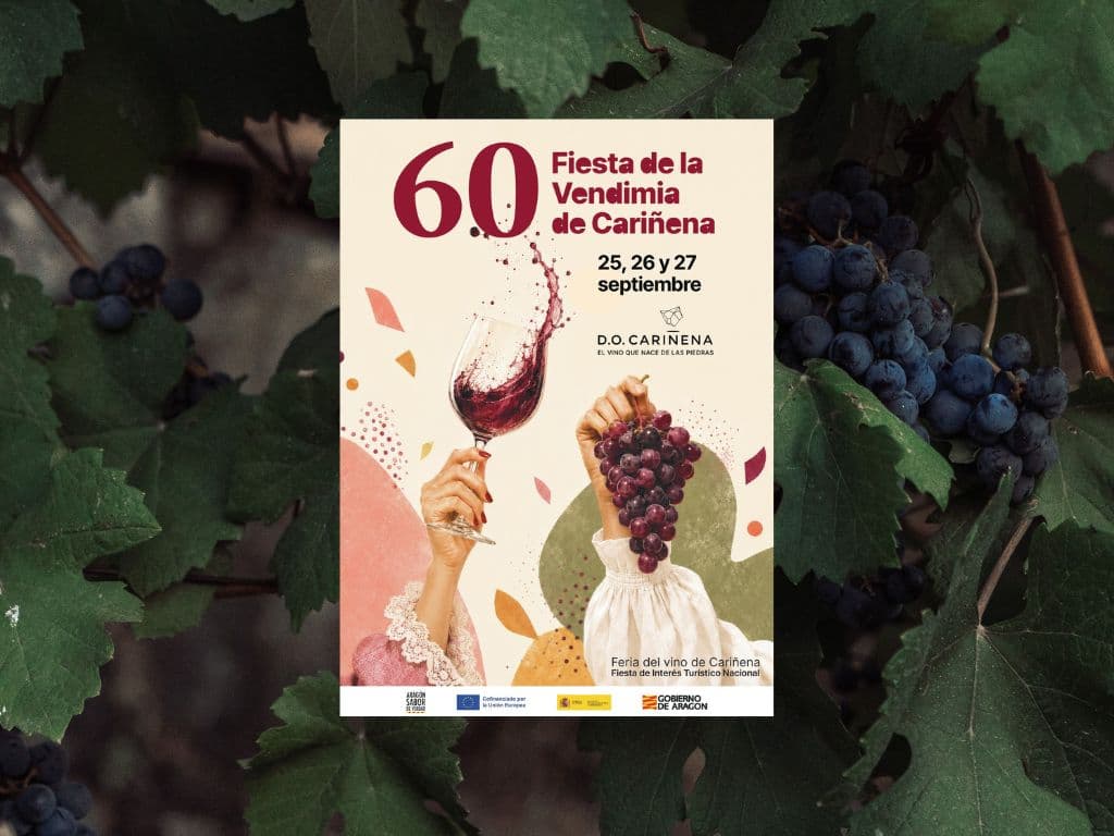 Cartel de Fiesta de la Vendimia de Cariñena